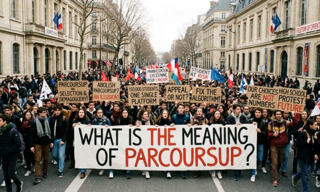 What does “Parcoursup” really stand for in France?